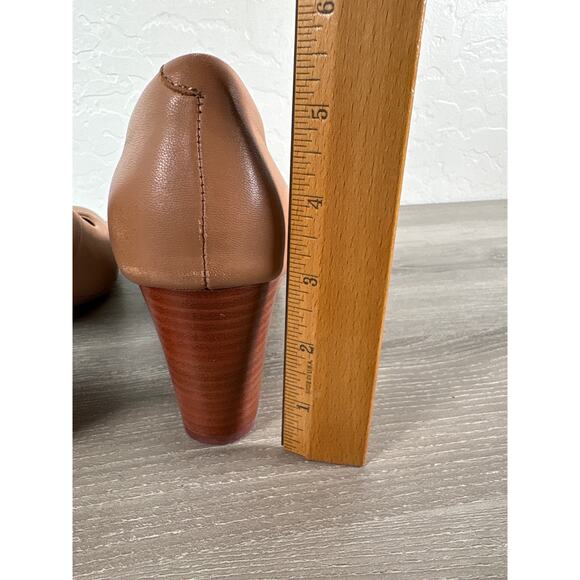 Sofft Parisa Light Tan Leather 3" Block Heels- Women's Size 9 M- NWOB - Picture 7 of 8